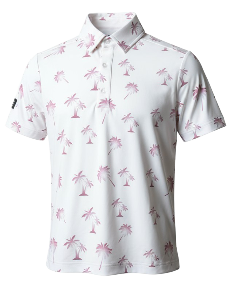 Rose Palms Mens Polo